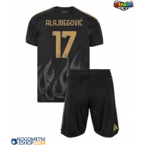 Otroški Nogometni dresi Juventus Kerim Alajbegovic #17 Tretji 2026-27 Kratek Rokav (+ Kratke hlače)